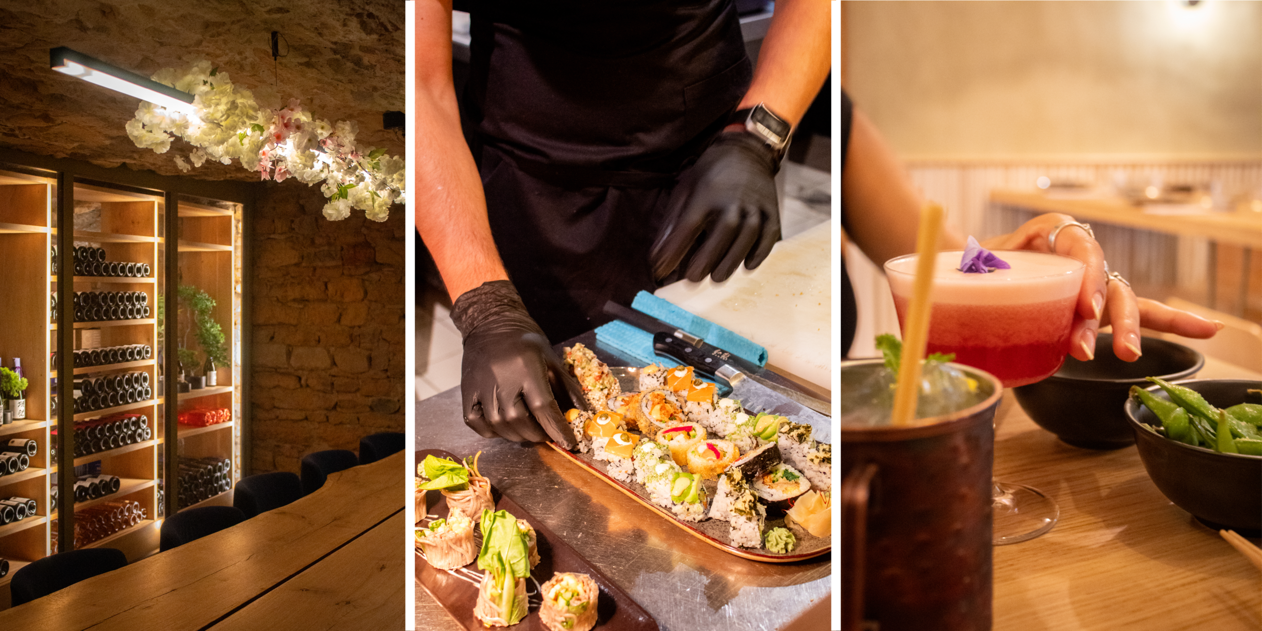 Bloom Sushi installé par le groupe cabinet hermes